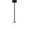 Quoizel Nielson Mini Pendant 1 Light Matte Black NIE1505MBK - alternate 1